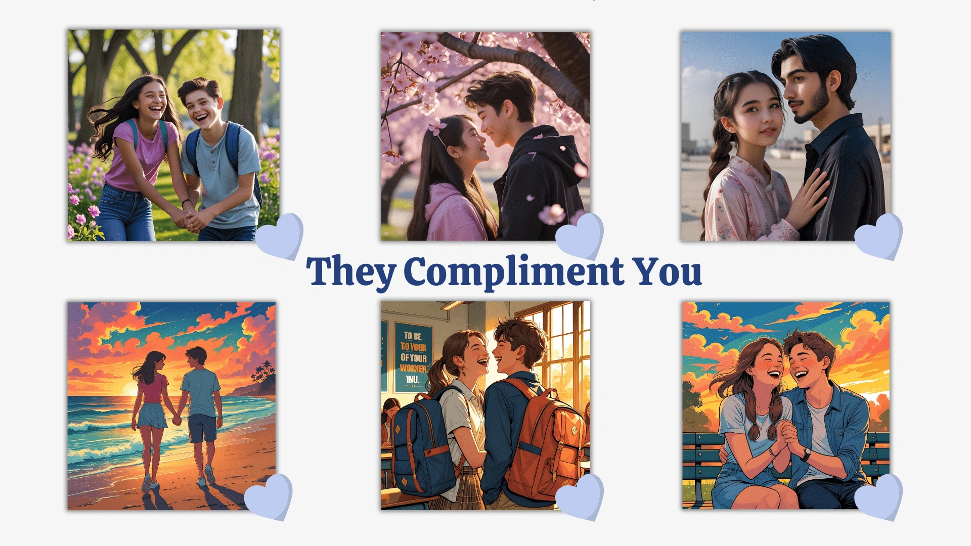 They Compliment You (Even in Small Ways)